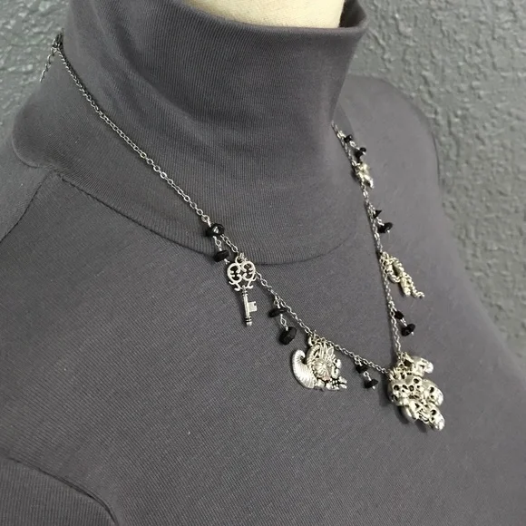 "Hades: God of the Underworld" Pluto Greek Roman Mythology Handmade Necklace - Picture 8 of 14